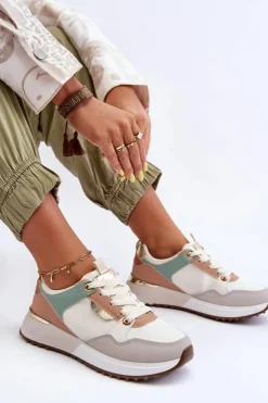 Outlet Boto Stylowe buty sportowe damskie Wielokolorowe Katenia