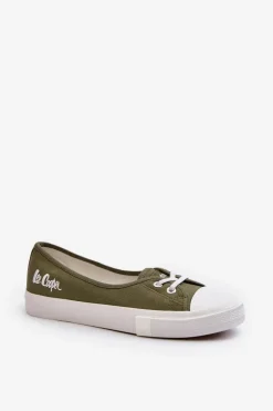Lee Cooper Tenisówki Trampki Damskie LCW-24-31-2729 Zielone