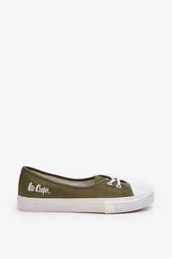 Lee Cooper Tenisówki Trampki Damskie LCW-24-31-2729 Zielone