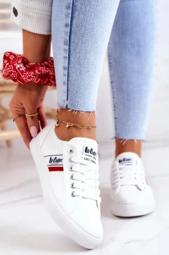 Outlet Lee Cooper Tenisówki Trampki LCW-22-31-0830L Białe