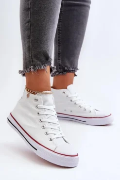 Hot Boto Trampki Damskie Białe Socerio Biały