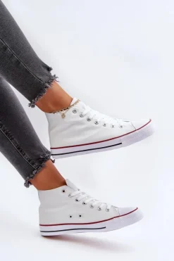 Hot Boto Trampki Damskie Białe Socerio Biały