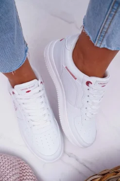 Damskie Cross Jeans Trampki Damskie Białe EE2R4143C