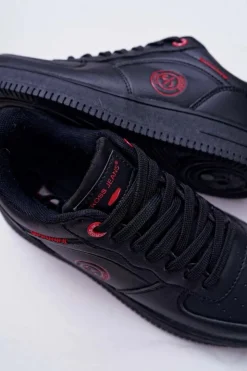 Damskie Cross Jeans Trampki Damskie Czarne EE2R4144C