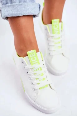 Online Boto Trampki Damskie Klasyczne Zielone Ville