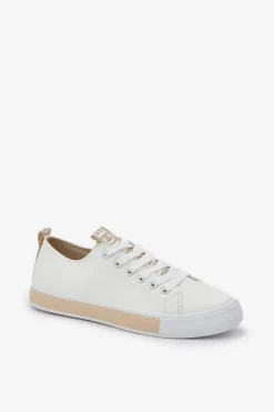 Damskie Boto Trampki Damskie Klasyczne Złote Ville