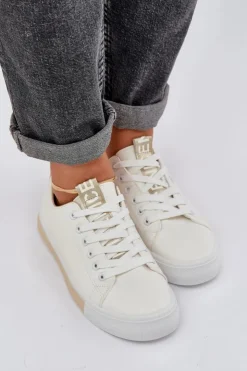 Damskie Boto Trampki Damskie Klasyczne Złote Ville