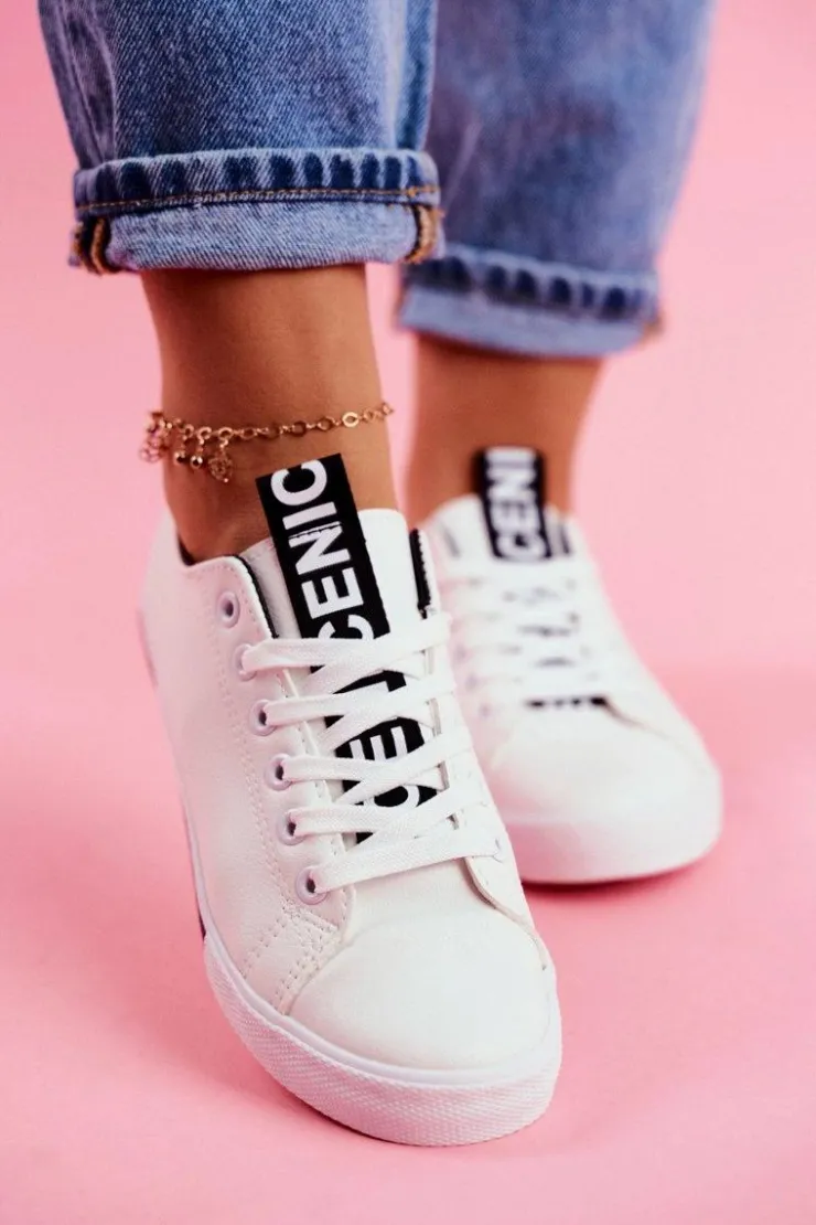 Damskie Boto Trampki Damskie Klasyczne Czarne Ville