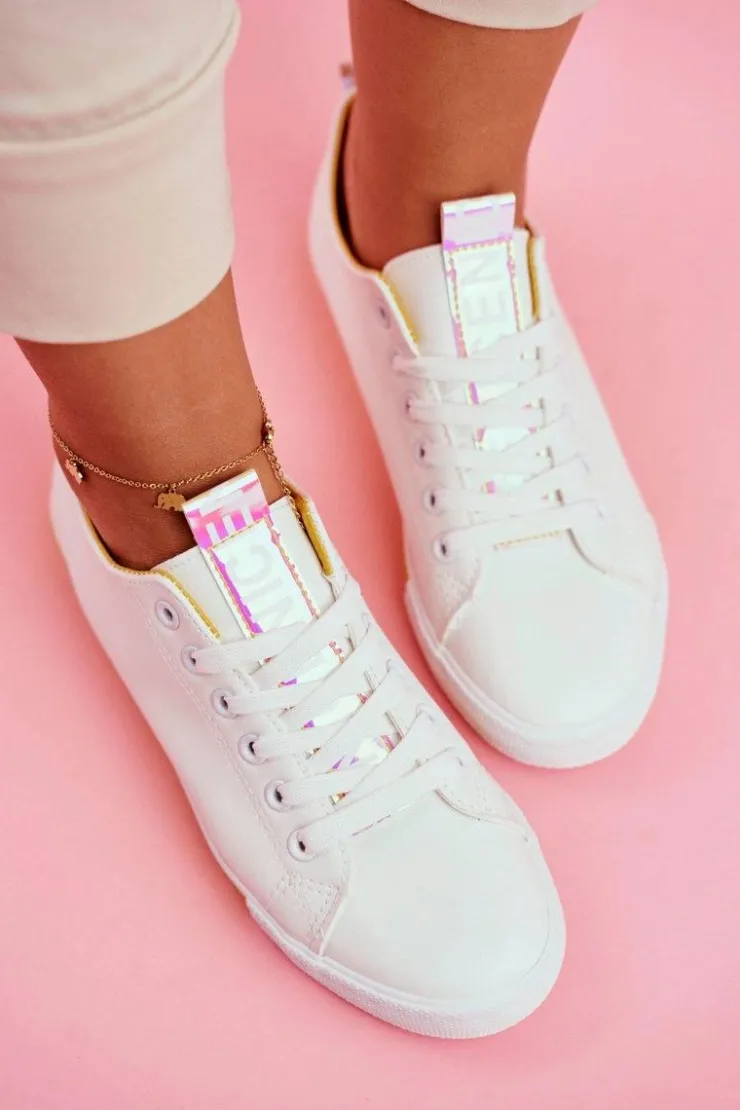 Damskie Boto Trampki Damskie Klasyczne Żółte Ville