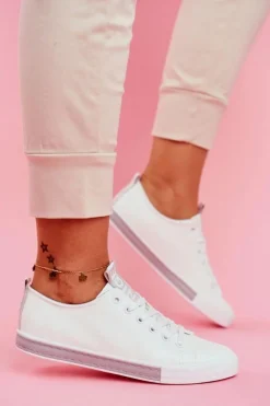 Damskie Boto Trampki Damskie Klasyczne Szare Ville