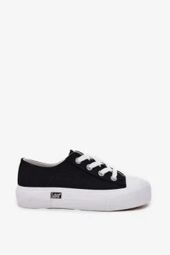 Discount Lee Trampki Damskie Na Platformie ISLA C WOMEN LOW 50251001 Czarne Czarny
