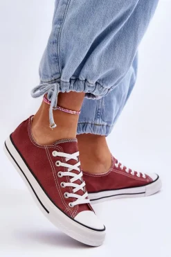 Boto Trampki Damskie Niskie*Trampki Klasyczne Niskie Damskie Brązowe Vegas