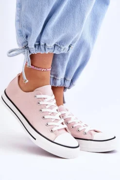 Discount Boto Trampki Klasyczne Niskie Damskie Jasnoróżowe Vegas Różowy