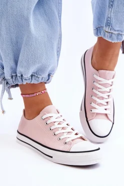 Discount Boto Trampki Klasyczne Niskie Damskie Jasnoróżowe Vegas Różowy