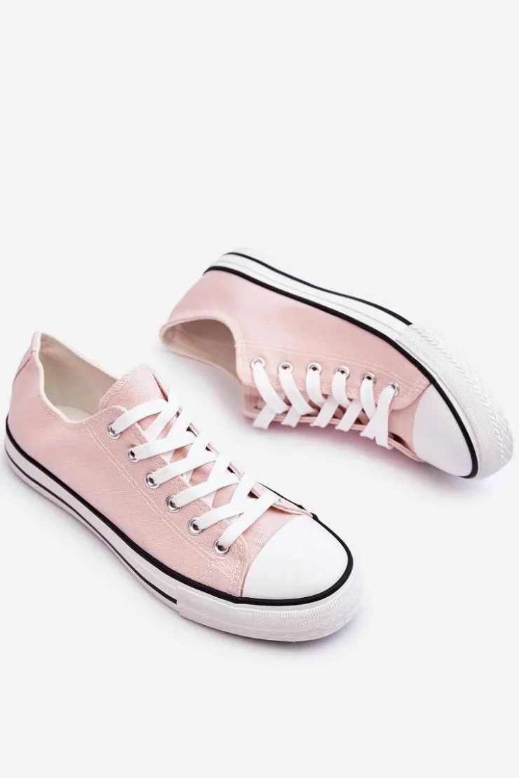 Discount Boto Trampki Klasyczne Niskie Damskie Jasnoróżowe Vegas Różowy