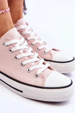 Discount Boto Trampki Klasyczne Niskie Damskie Jasnoróżowe Vegas Różowy