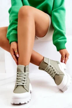 Discount Boto Trapery Wiązane Zielone Faithfull