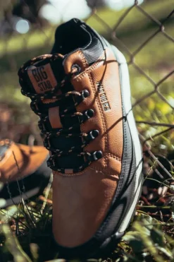 Damskie/Męskie Big Star Shoes Trekkingowe Młodzieżowe Buty Big Star Wysokie Outdoor Camel EE274815