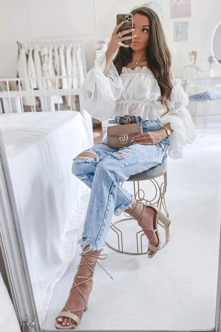 Boto Sandały Na Obcasie*Wiązane Sandały Na Słupku Beżowe Catwalk