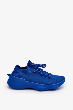 Boto Sneakersy Damskie*Wsuwane Buty Sportowe Damskie Niebieskie Juhitha