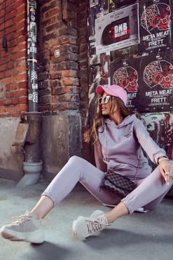 New Boto Wsuwane Buty Sportowe Damskie Beżowe Dalmiro