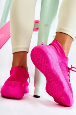 Boto Wsuwane Buty Sportowe Damskie Fuksja Dalmiro