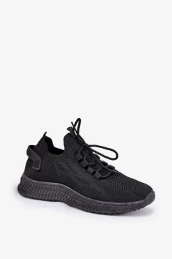 Hot Boto Wsuwane Buty Sportowe Damskie Czarne Galdia