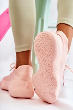 Damskie Boto Wsuwane Buty Sportowe Damskie Różowe Dalmiro