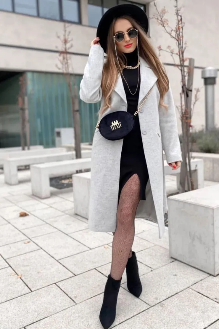 Boto Botki Na Słupku|Botki Zimowe Damskie*Zamszowe Botki Na Słupku Czarne Rinasa