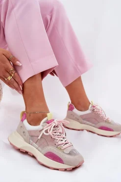 Clearance Buty damskie Vinceza Zamszowe Buty Sportowe Sneakersy Damskie Vinceza 66725 Multikolor