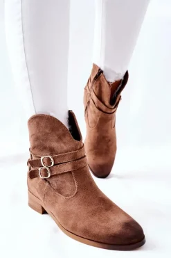 Buty damskie Vinceza Czarne Botki|Botki Zimowe Damskie*Zamszowe Damskie Botki Ocieplane Beżowe Castlerock