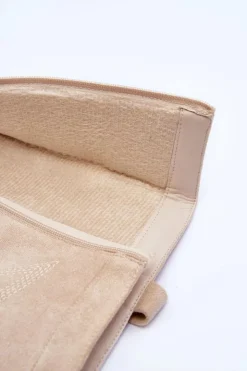 Damskie Boto Zamszowe Kozaki Damskie Na Słupku Jasnobeżowe Khabira