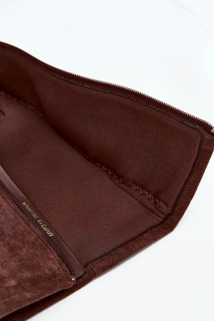 Boto Kozaki Płaskie|Kozaki Przed Kolano*Zamszowe Kozaki Na Płaskim Obcasie Brązowe Eelin Brązowy