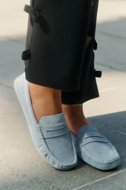 Damskie Big Star Shoes Zamszowe Mokasyny Damskie Big Star RR274943 e