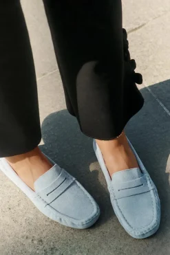 Damskie Big Star Shoes Zamszowe Mokasyny Damskie Big Star RR274943 e