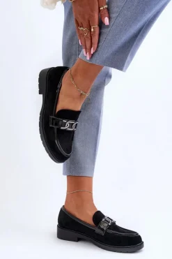 New Damskie buty S.Barski Zamszowe Mokasyny Damskie S.Barski HY350A